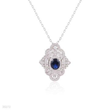 pendant formal 3a zircon lux-silver-blue