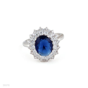 ring delicate 3a zircon oval lux-silver-blue